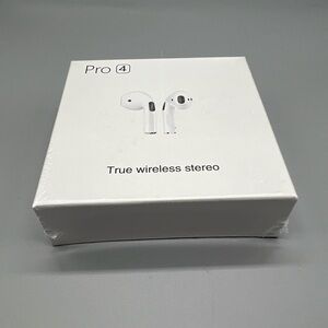 Pro 4 True Wireless Stereo Earbuds - White